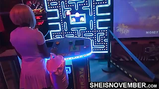 I'm Gonna Fuck My StepSister Tonight When We Leave The Arcade&comma; Innocent Ebony Msnovember Dumped Wits Her Boyfriend&comma; Decides To Give Into To Doggystyle Sex With Her Sizzling StepBrother&comma; Needing To Fuck Insusceptible to Sheisnovember